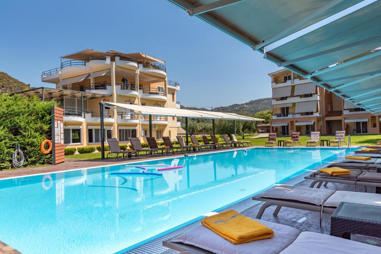 Aparthotel Anilio Plaza Zacharo Esterno foto