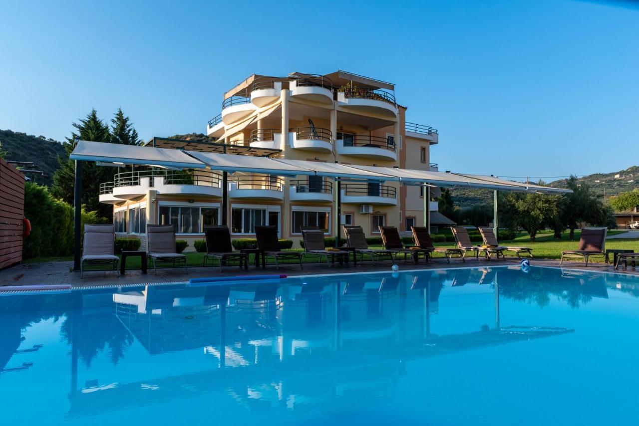 Aparthotel Anilio Plaza Zacharo Esterno foto